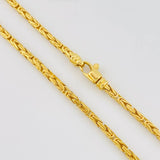 Peruvian Chain 24 g / 24 in / 2.2 mm 18K Yellow Gold