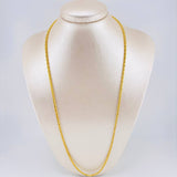 Peruvian Chain 18.35g / 24 in / 2.75mm 18K Yellow Gold