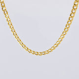 Cadena Cubana 10 g / 24 in / 3.9 mm Oro Amarillo 18K