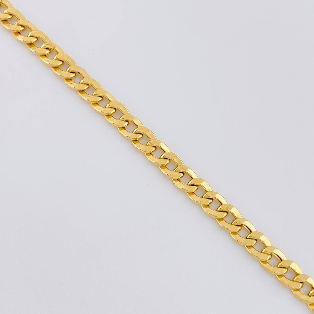 Cadena Cubana 10 g / 24 in / 3.9 mm Oro Amarillo 18K