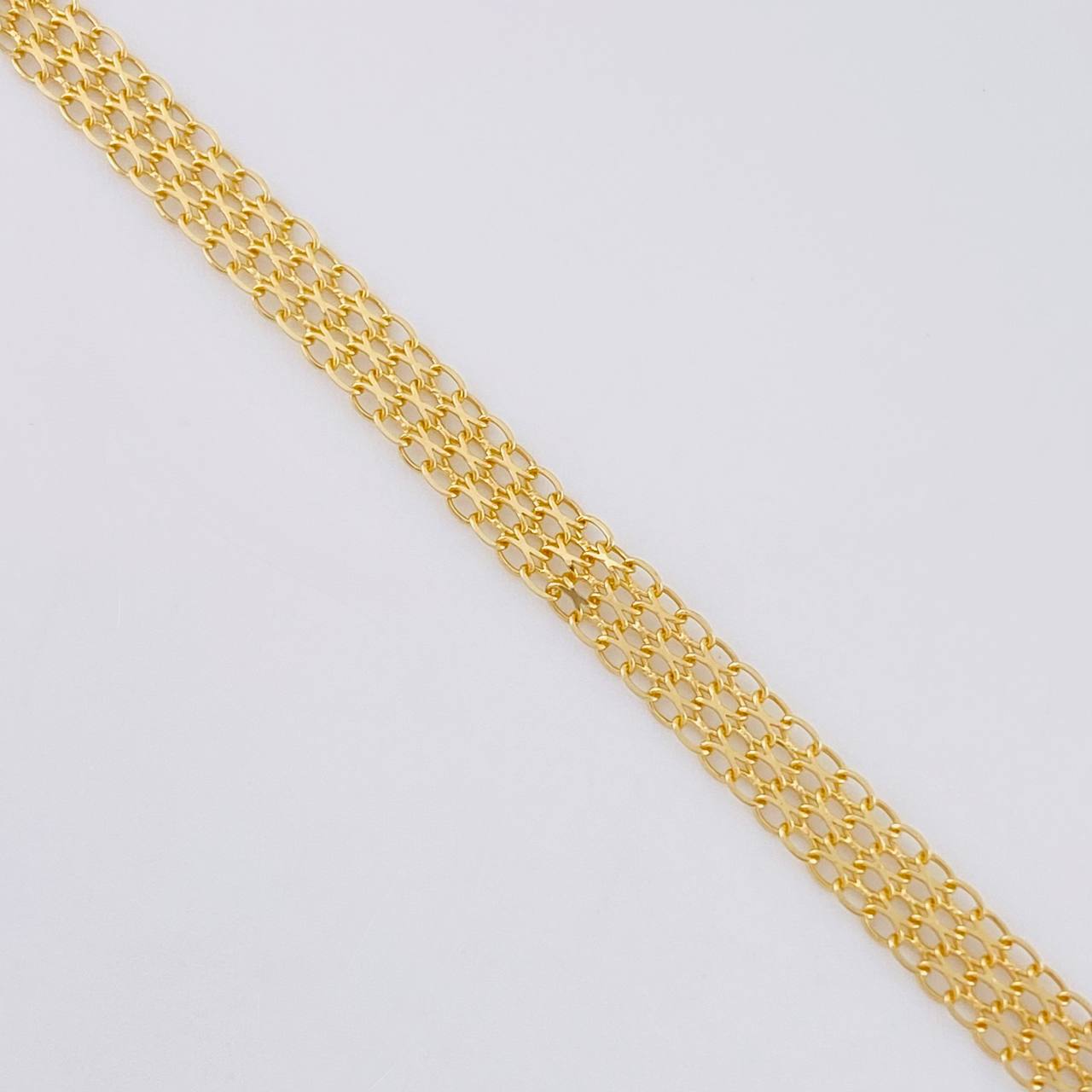 Cadena China 5.9 g / 24 1/4 in / 3.7 mm Oro Amarillo 18K
