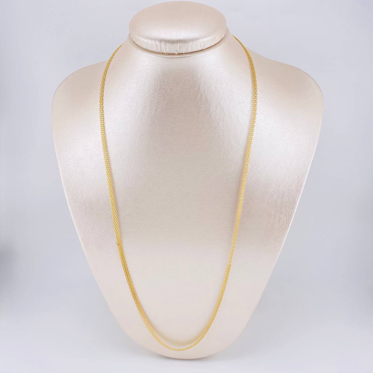 Cadena China 5.9 g / 24 1/4 in / 3.7 mm Oro Amarillo 18K