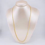 Cadena China 5.9 g / 24 1/4 in / 3.7 mm Oro Amarillo 18K