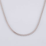 Cadena Franco 8.25 g / 20 1/4 in / 2 mm Oro Blanco 18K