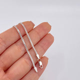 Cadena Franco 8.25 g / 20 1/4 in / 2 mm Oro Blanco 18K