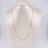 Cadena Franco 8.25 g / 20 1/4 in / 2 mm Oro Blanco 18K
