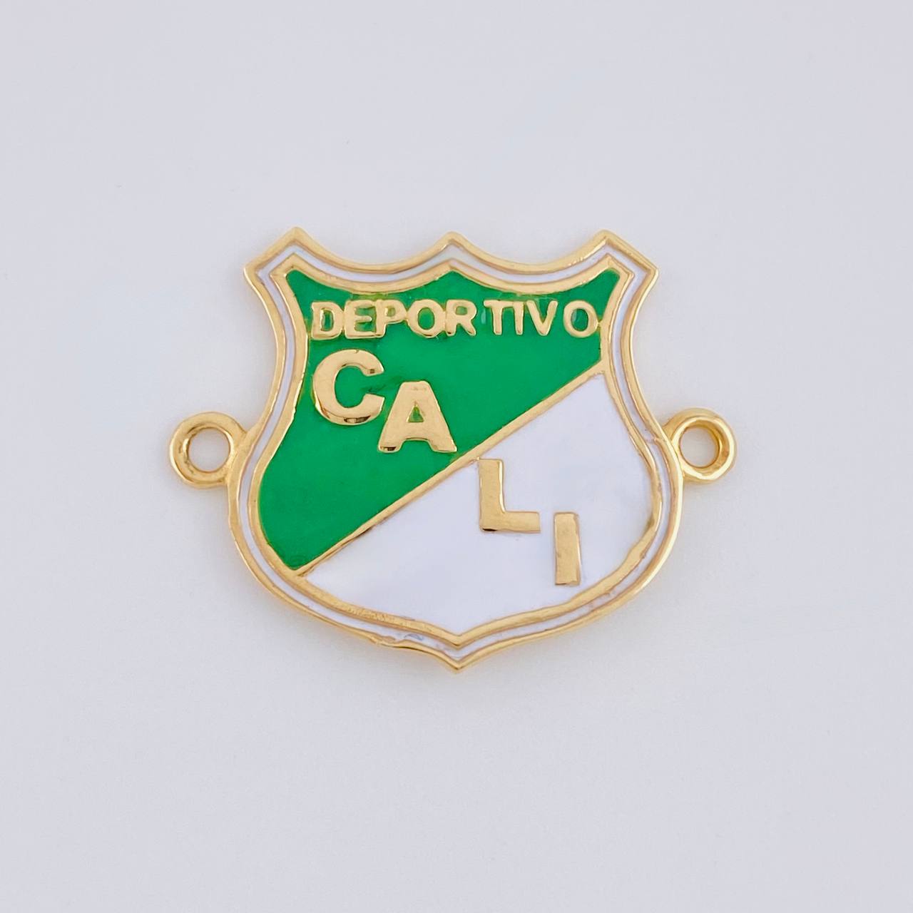 Charm Deportivo Cali 2.5 g / 1 1/2 in Yellow Gold 18K