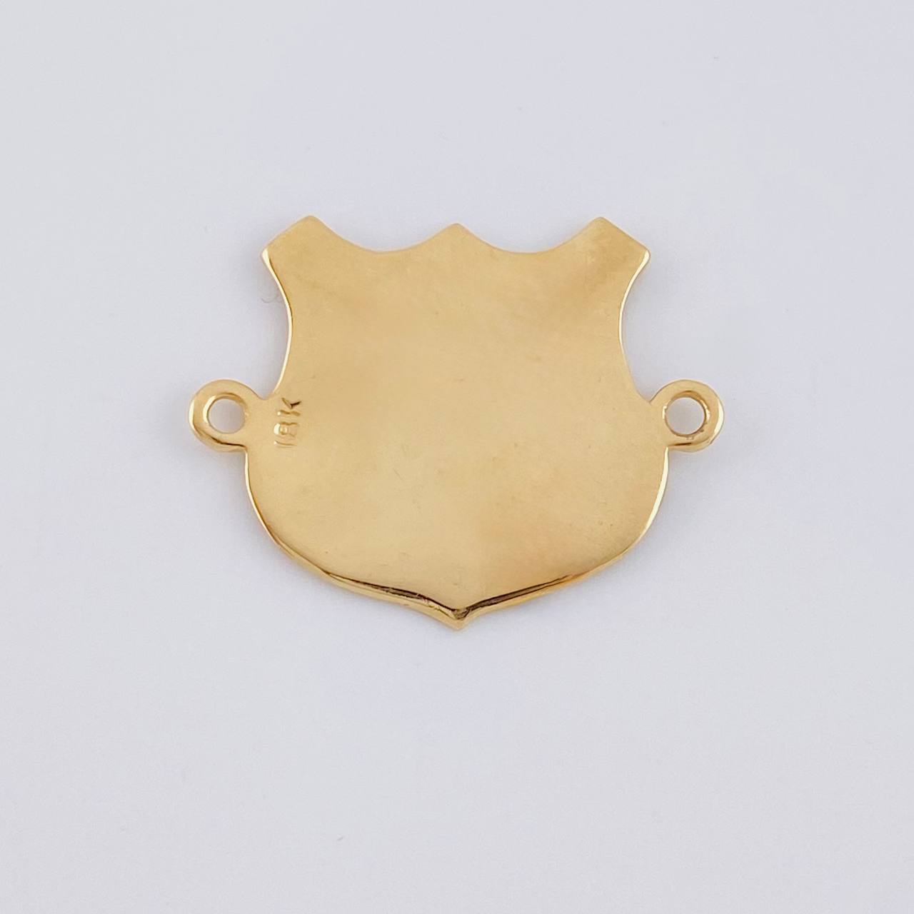 Charm Deportivo Cali 2.5 g / 1 1/2 in Yellow Gold 18K