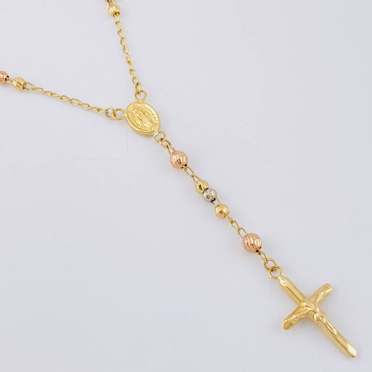 Rosario Virgen De La Milagrosa 6.15 g / 19 3/4 in / 3mm/4mm mm Tres Oros 18K