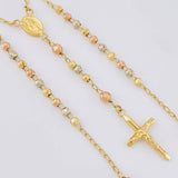 Rosario Virgen De La Milagrosa 6.2 g / 19 3/4 in / 3mm/4mm mm Tres Oros 18K