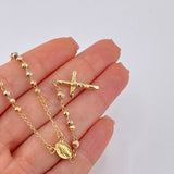 Rosario Virgen De La Milagrosa 6.2 g / 19 3/4 in / 3mm/4mm mm Tres Oros 18K