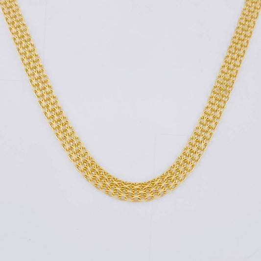 Cadena China 8.45 g / 23 3/4 in / 4.19 mm Oro Amarillo 18K