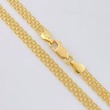 Cadena China 4.5 g / 17 3/4 in / 3.6 mm Oro Amarillo 18K