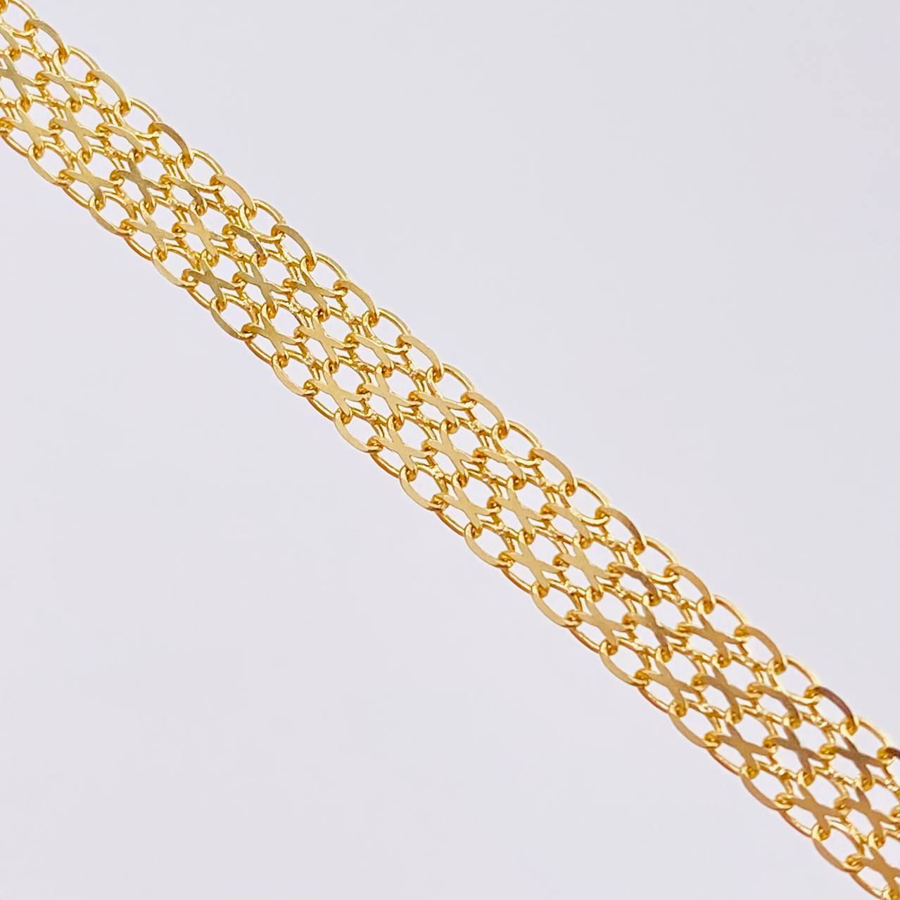 Cadena China 8.45 g / 23 3/4 in / 4.19 mm Oro Amarillo 18K