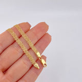 Cadena China 4.5 g / 17 3/4 in / 3.6 mm Oro Amarillo 18K
