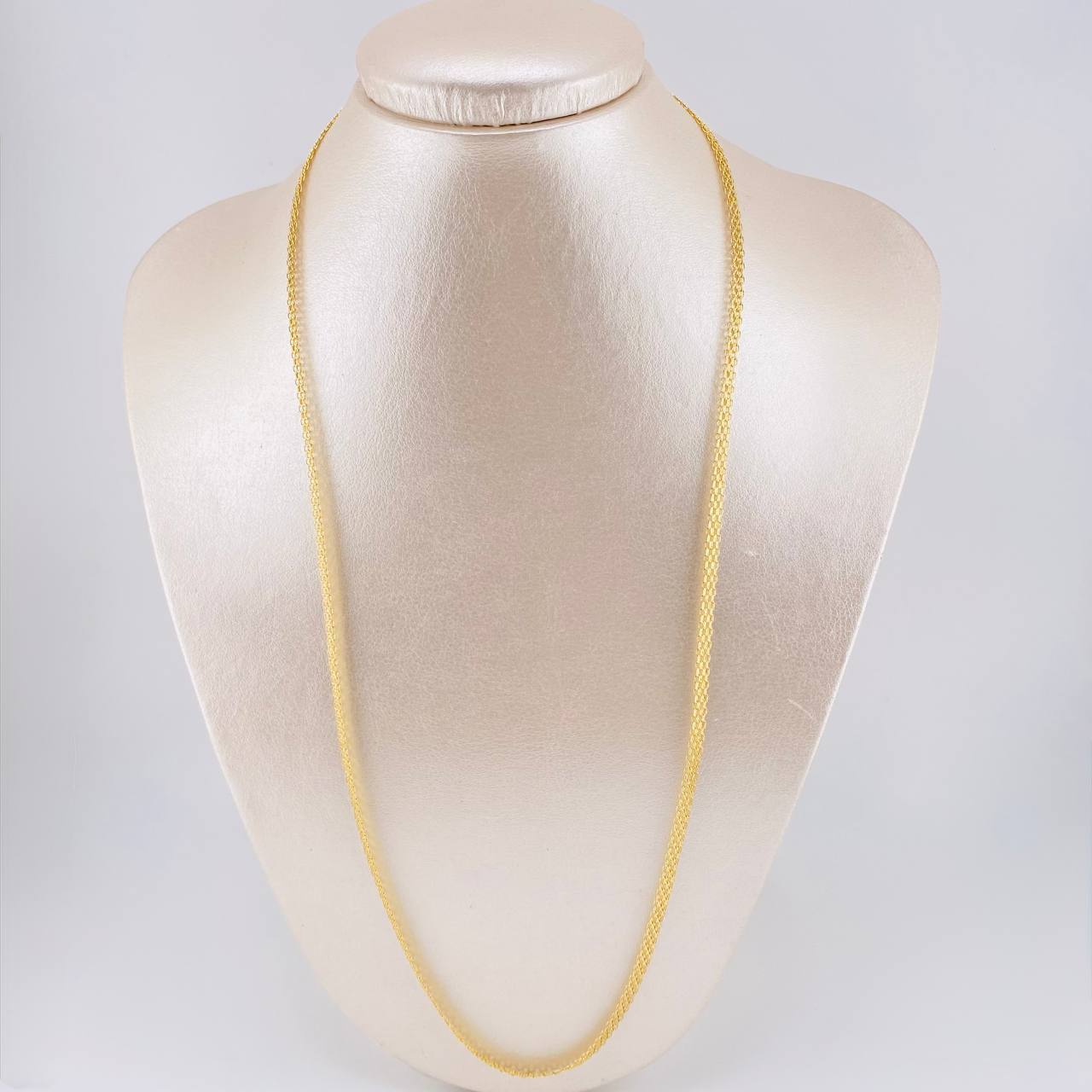 Cadena China 8.45 g / 23 3/4 in / 4.19 mm Oro Amarillo 18K