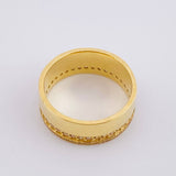 Matte Band Channel 5.75 g / TT6 Yellow Gold 18K