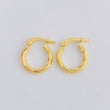 Candongas Sofi 0.95 g / 1 in Oro Amarillo 18K