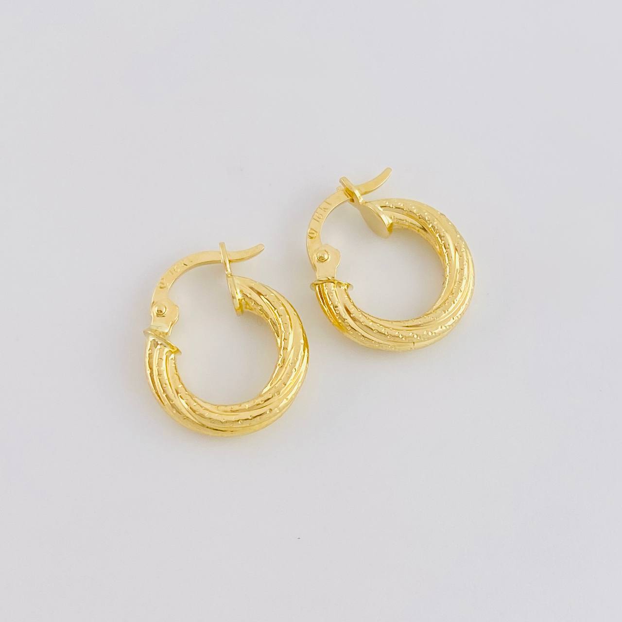 Candongas Boutique 1.4 g / 1 in Oro Amarillo 18K
