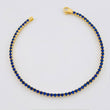 Double-Sided Tennis Bracelet 6.9gr / 7 in / 2.9mm Yellow Gold +4 18K *