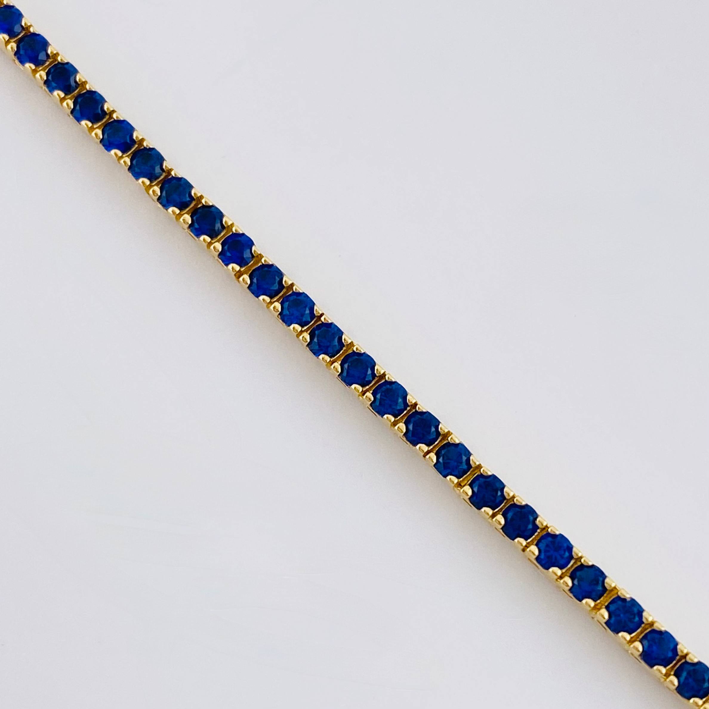 Double-Sided Tennis Bracelet 6.9gr / 7 in / 2.9mm Yellow Gold +4 18K *