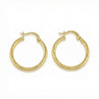 Candongas Rox 1.45gr / 1 in / Oro Amarillo 18K *