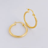 Candongas Rox 1.45gr / 1 in / Oro Amarillo 18K *