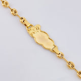Pulso Bebé Gc Nube Angel 1.95gr / 5 3/4 in / 3.7mm Oro Amarillo 18K