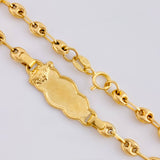 Pulso Bebé Gc Nube Virgen Milagrosa 2gr / 5 1/4 in / 3.5mm Oro Amarillo 18K