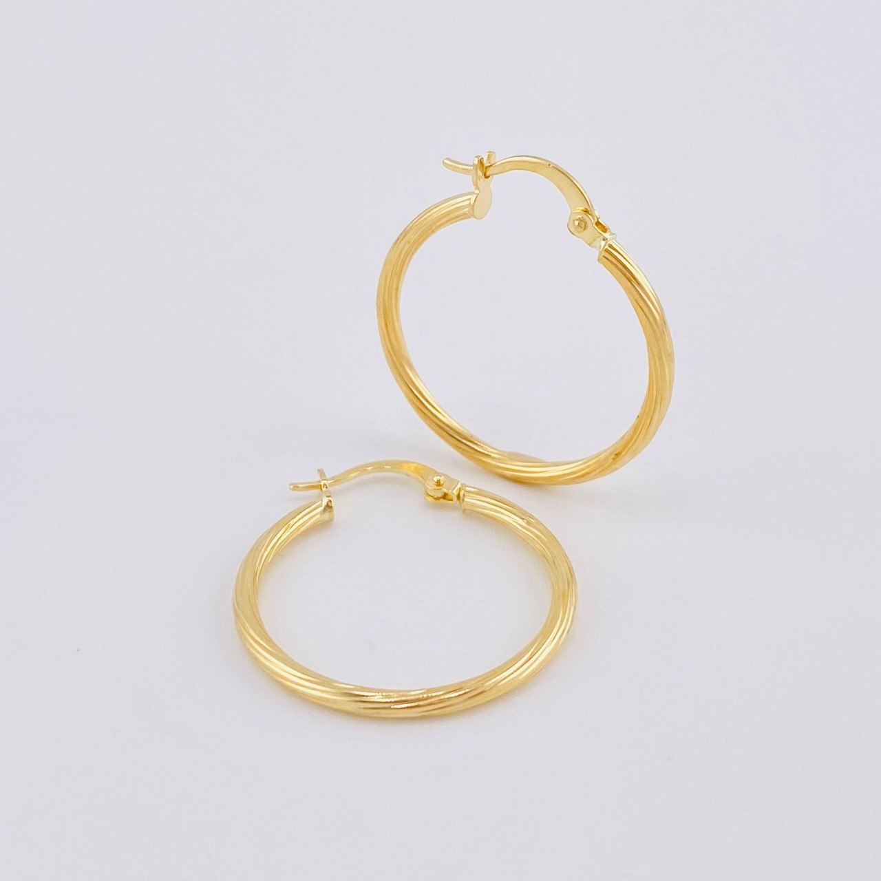 Candongas Arielle 1.55gr / 1 1/4 in / Oro Amarillo 18K *