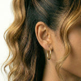 Candongas Arielle 1.5gr / 1 1/4 in / Oro Amarillo 18K ©