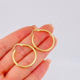 Candongas Arielle 1.5gr / 1 1/4 in / Oro Amarillo 18K ©