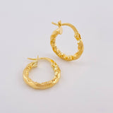 Candongas Carlota 1.55gr / 3/4 in / Oro Amarillo 18K *