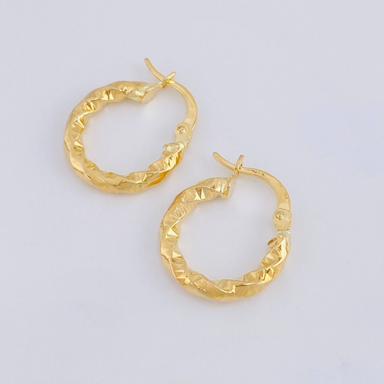 Candongas Carlota 1.55gr / 3/4 in / Oro Amarillo 18K *