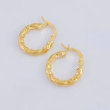 Candongas Carlota 1.5 g / 3/4 in Oro Amarillo 18K