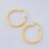 Candongas Lucy 1.5gr / 1 in / Oro Amarillo 18K *