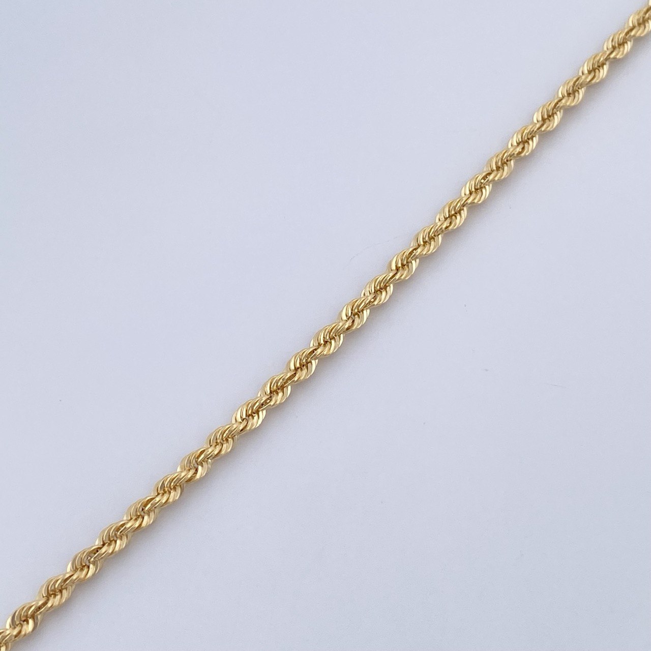 Rope Bracelet 1.25gr / 7.7in / 18K Gold +3 &
