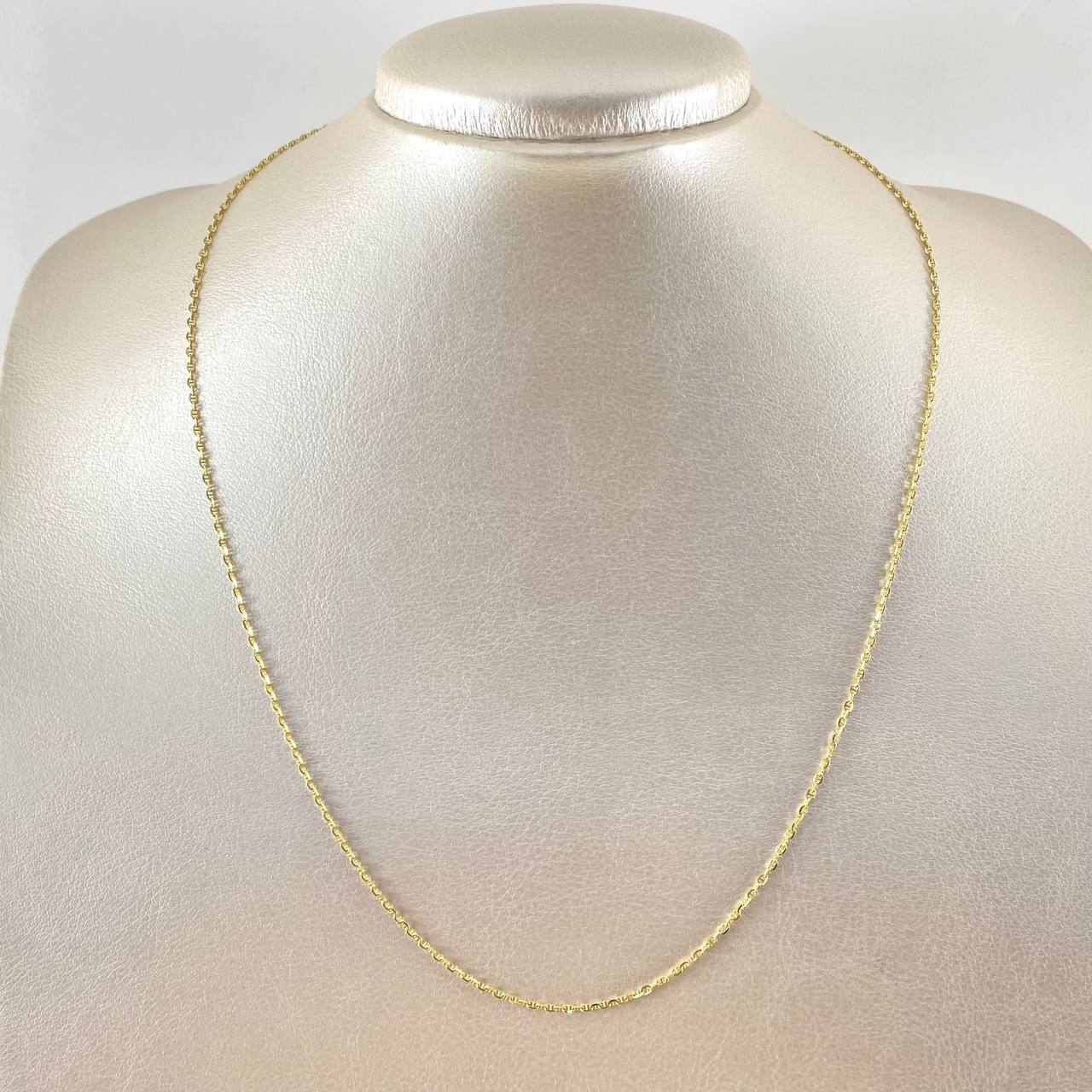 Marine Chain 2.35gr / 17.7in / 18K Gold +3