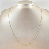 Marine Chain 2.35gr / 17.7in / 18K Gold +3