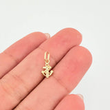 Dije Ancla 0.3gr / 1/2 in / Oro Amarillo 18K