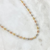 GC Chain 7.7gr / 60cm / 3.1mm Diamond Cut Tres Oros 18K