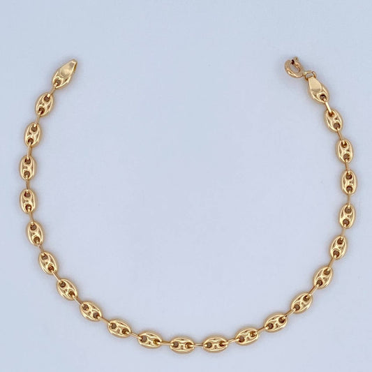 Pulso GC 3.1gr / 18cm / 4.1mm Oro Amarillo 18K &
