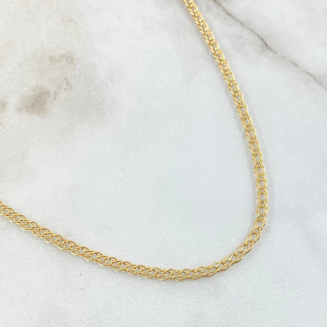 Wheat Chain 3.1gr / 23.6in / 18K Gold +3$