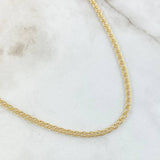 Wheat Chain 3.15gr / 23.6in / 18K Gold +3$