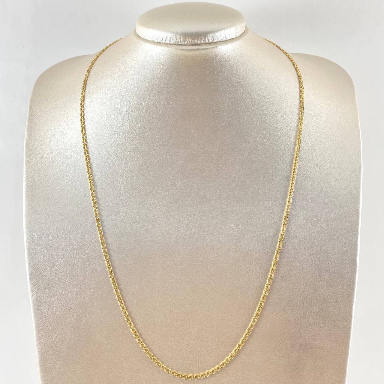 Wheat Chain 3.1gr / 23.6in / 18K Gold +3$