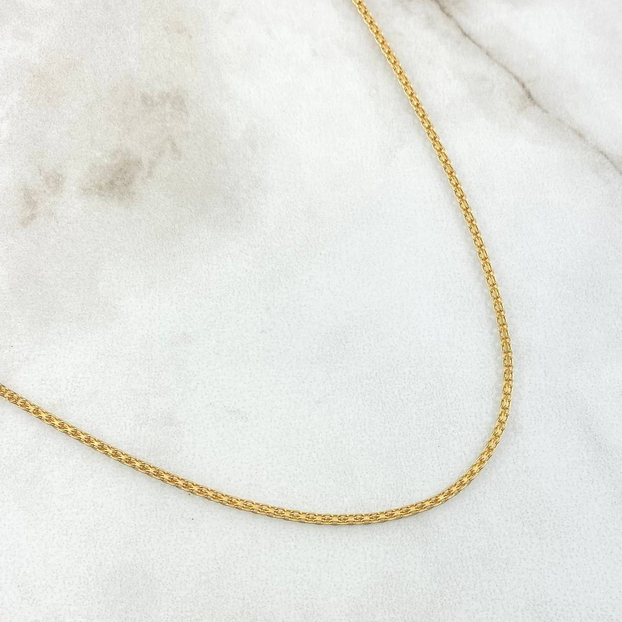 Bismark Chain 3.3gr / 23.6in / 18K Gold +1$