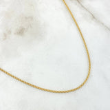 Bismark Chain 3.3gr / 23.6in / 18K Gold +1$