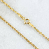 Bismark Chain 3.15gr / 23.6in / 18K Gold +1$