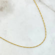 Cadena Figaro 2.25gr / 60cm / Oro Amarillo +1 18K