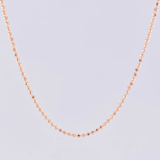 Military Chain 5.5g / 24 in / 1.45mm 18K Rose Gold